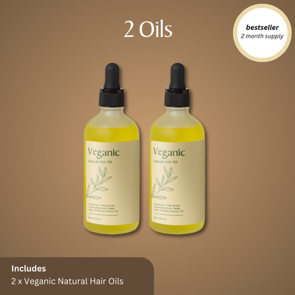 Veganic Natural Hair Growth Oil - Subscribe & Save