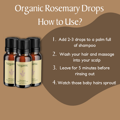 Veganic Natural Hair Growth Oil - Sale