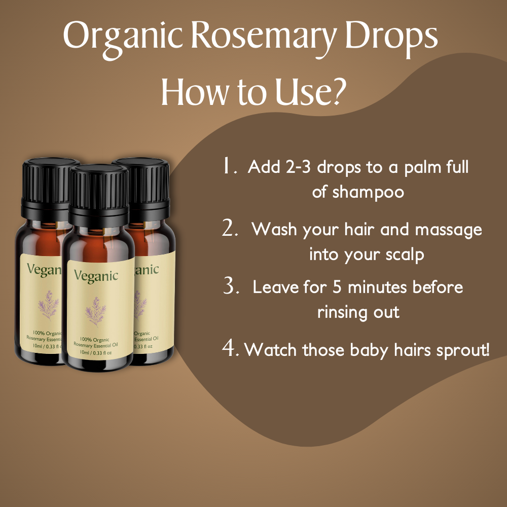 Black Friday Sale - Veganic Natural Hair Growth Oil